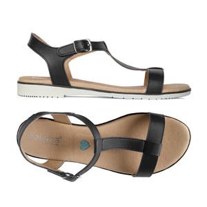 sandales ethique noir