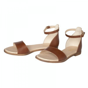 Sandales vegan pour femme marron