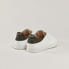 Charger l&#39;image dans la galerie, Sneakers femme after surf en raisin couleur blanc kaki en vue packshot de derrière