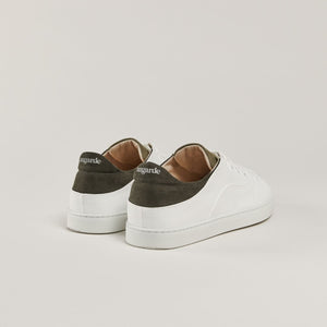 Sneakers femme after surf en raisin couleur blanc kaki en vue packshot de derrière
