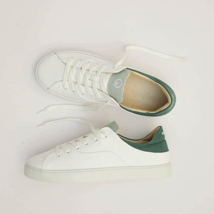 Sneakers pour homme after surf en raisin blanc couleur blanc canard en packshot en vue de dessus