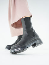Load image into Gallery viewer, bottines vegan semelle chunky