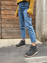 Load image into Gallery viewer, bottines vegan gris