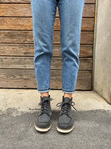 bottines vegan gris