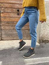 Load image into Gallery viewer, bottines vegan gris