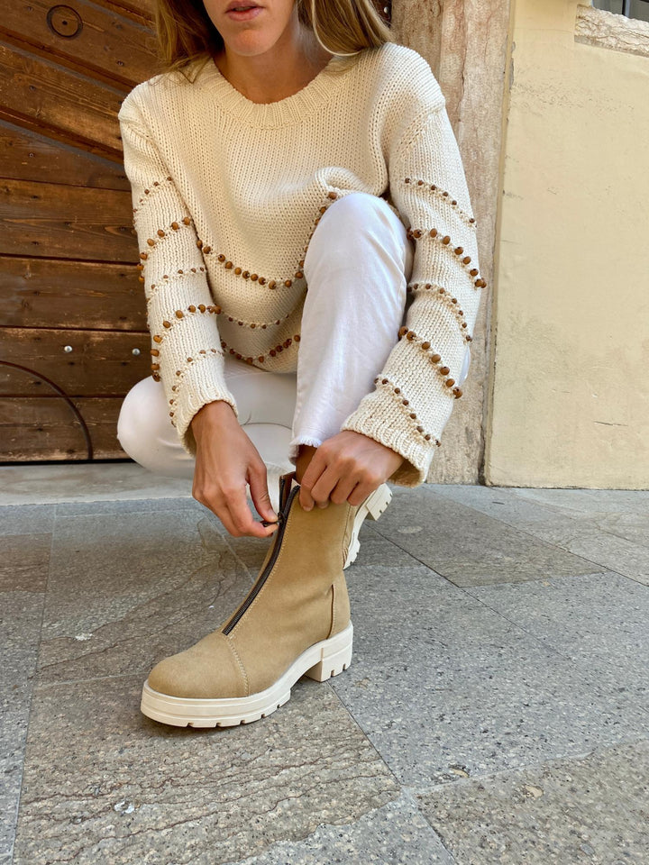 bottines eco-responsable-vegan-beige