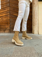 Load image into Gallery viewer, bottines eco-responsable-vegan-beige